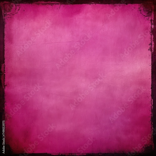 Magenta blank paper with a bleak and dreary border