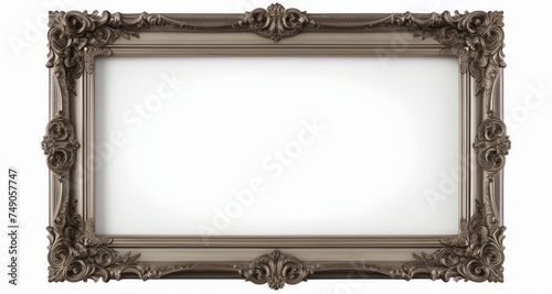  Elegant empty frame, ready for your masterpiece