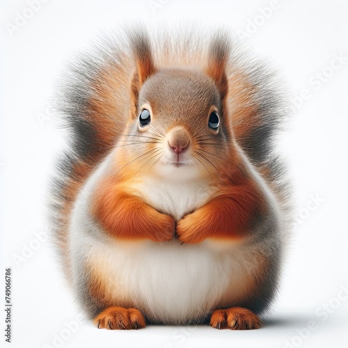 adorable cute squirrel - version 4