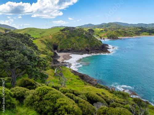 Beautiful coastline, Elliot bay in Northland, New Zealand © Stefan
