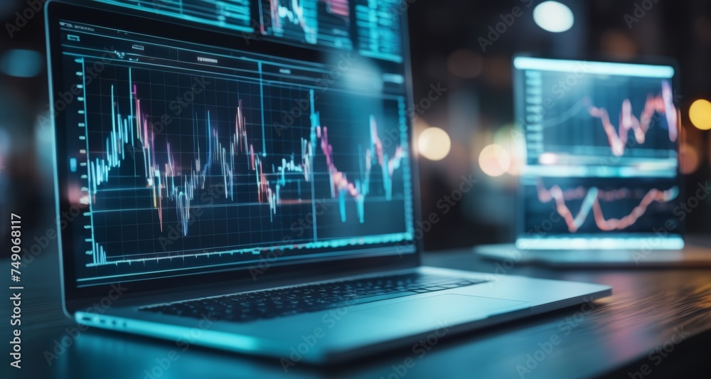 Technology and finance intertwined - The digital heart of a modern trading floor Technology and finance intertwined - The digital heart of a modern trading floor