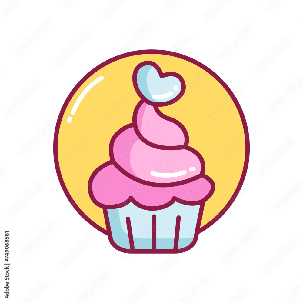Cupcake Outline Cupcake Outline