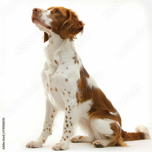 ブリタニー・スパニエルのイメージ - image of Brittany Spaniel - No2-12 Generative AI