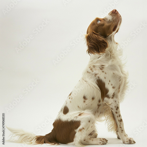 ブリタニー・スパニエルのイメージ - image of Brittany Spaniel - No2-15 Generative AI