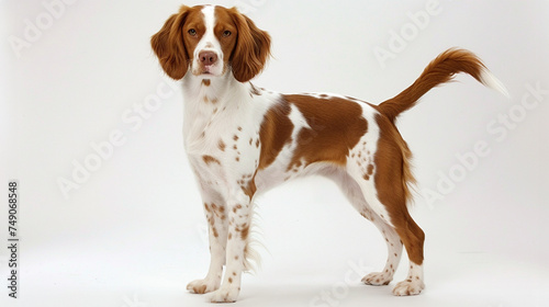 ブリタニー・スパニエルのイメージ - image of Brittany Spaniel - No1-2 Generative AI