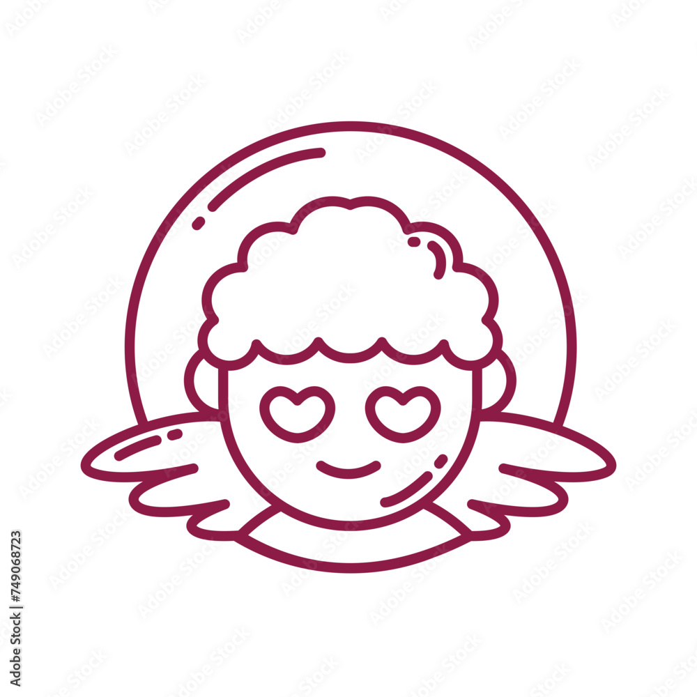 Cupid Outline Cupid Outline