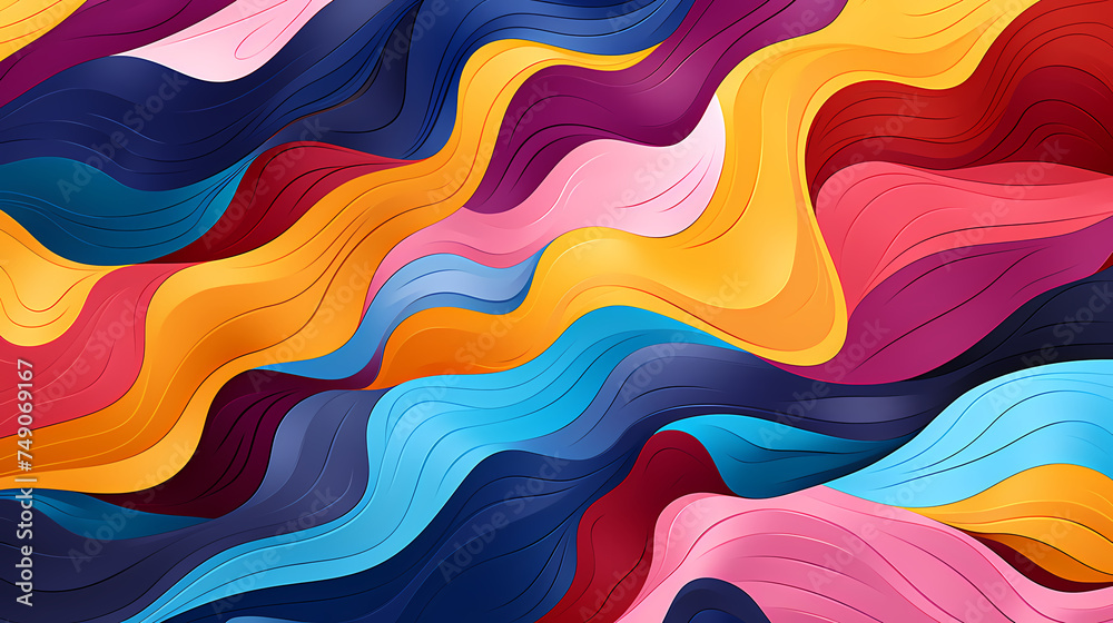Obraz premium Colorful abstract background, can be used for wallpapers, pattern fills, web page backgrounds, surface textures