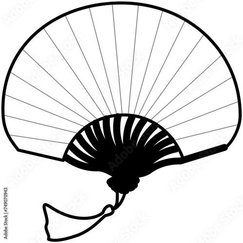 uchiwa fan decorative air cooling japanese sensu

