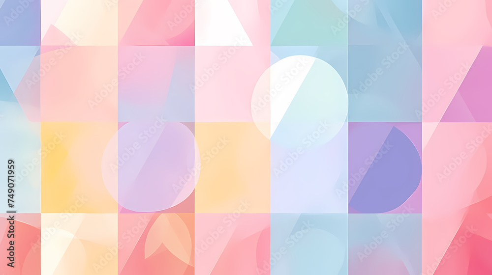 Abstract colorful wavy shapes and dots background Abstract colorful wavy shapes and dots background