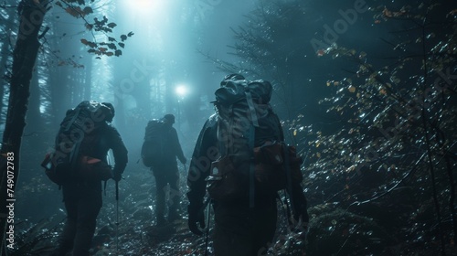 A team of adventurers gear up for a challenging trek to a remote meteorite crash site. As they navigate through treacherous terrain and unpredictable weather they eagerly