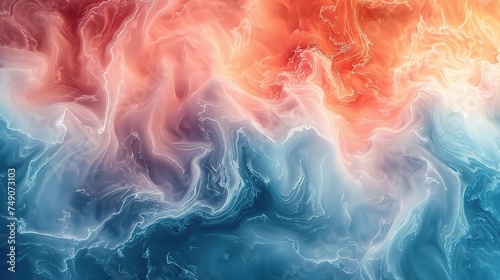 abstract background of seawater flow under light exposure