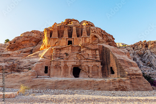 Obelisk Tomb and Bab Al-Siq Triclinium, Petra, Jordan photo