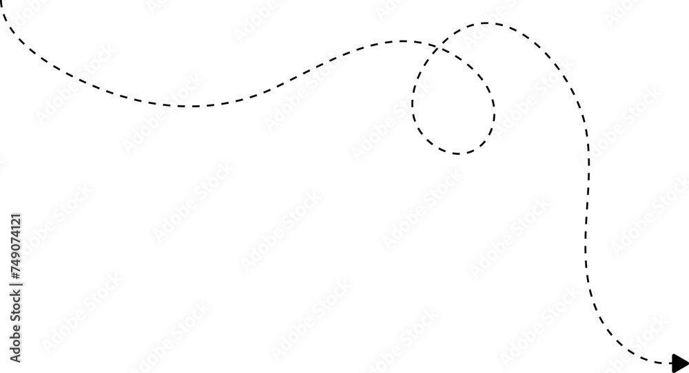 Dotted line arrow Dotted line arrow
