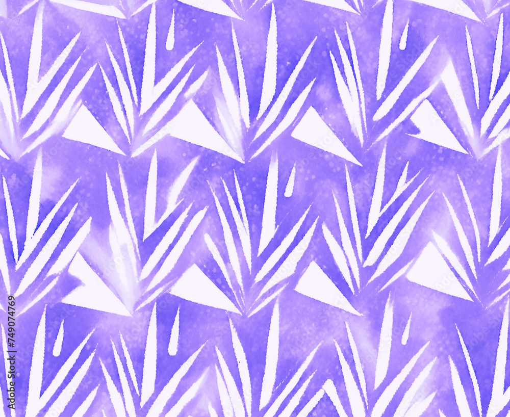 Abstract purple watercolour gradient painting on grunge textured background 