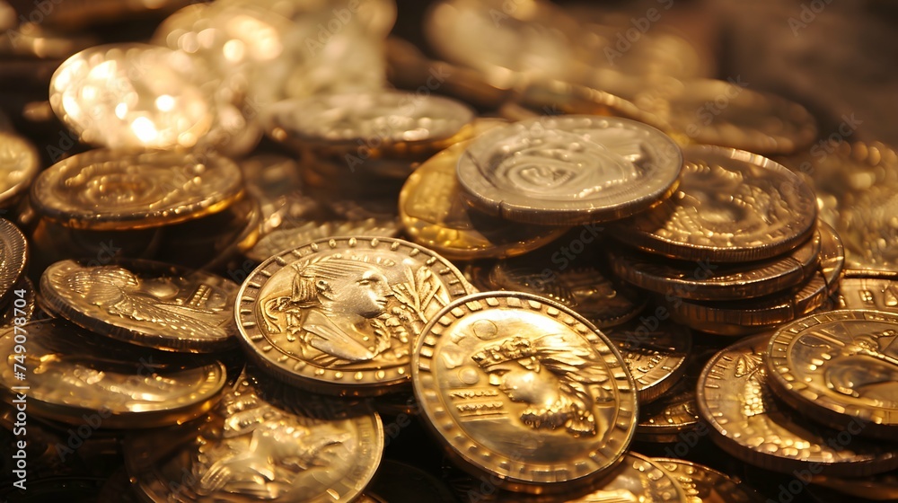 Golden coins Golden coins