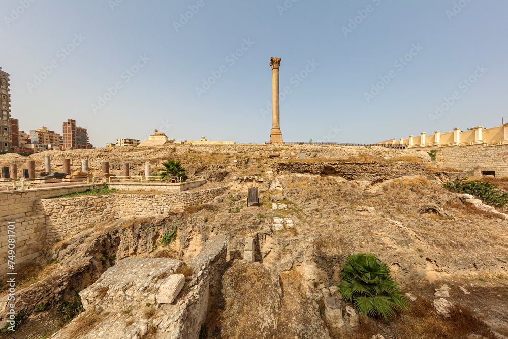 Pillar Of Pompeii, Alexandria, Egypt