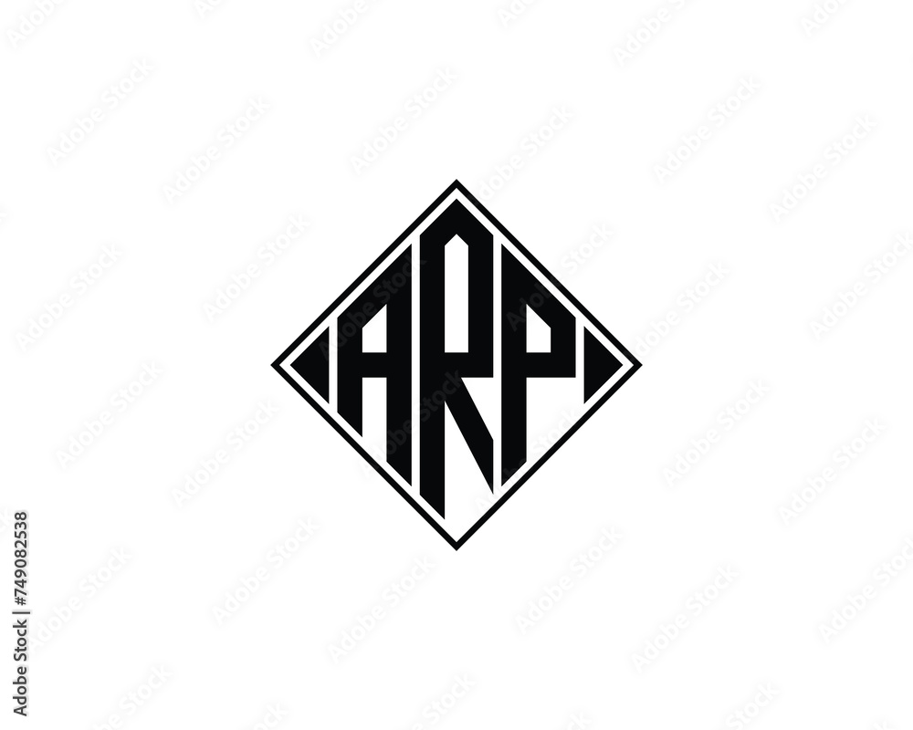 ARP logo design vector template ARP logo design vector template