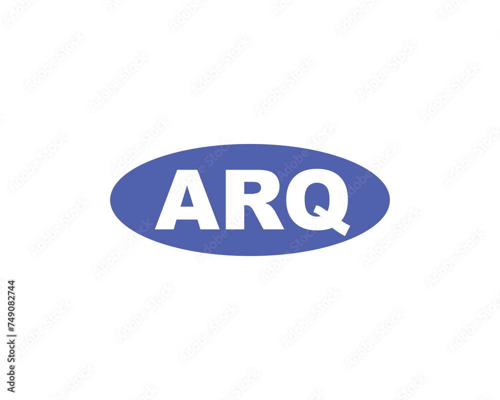 ARQ logo design vector template ARQ logo design vector template