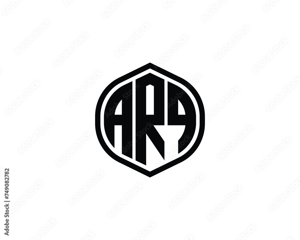 ARQ logo design vector template ARQ logo design vector template