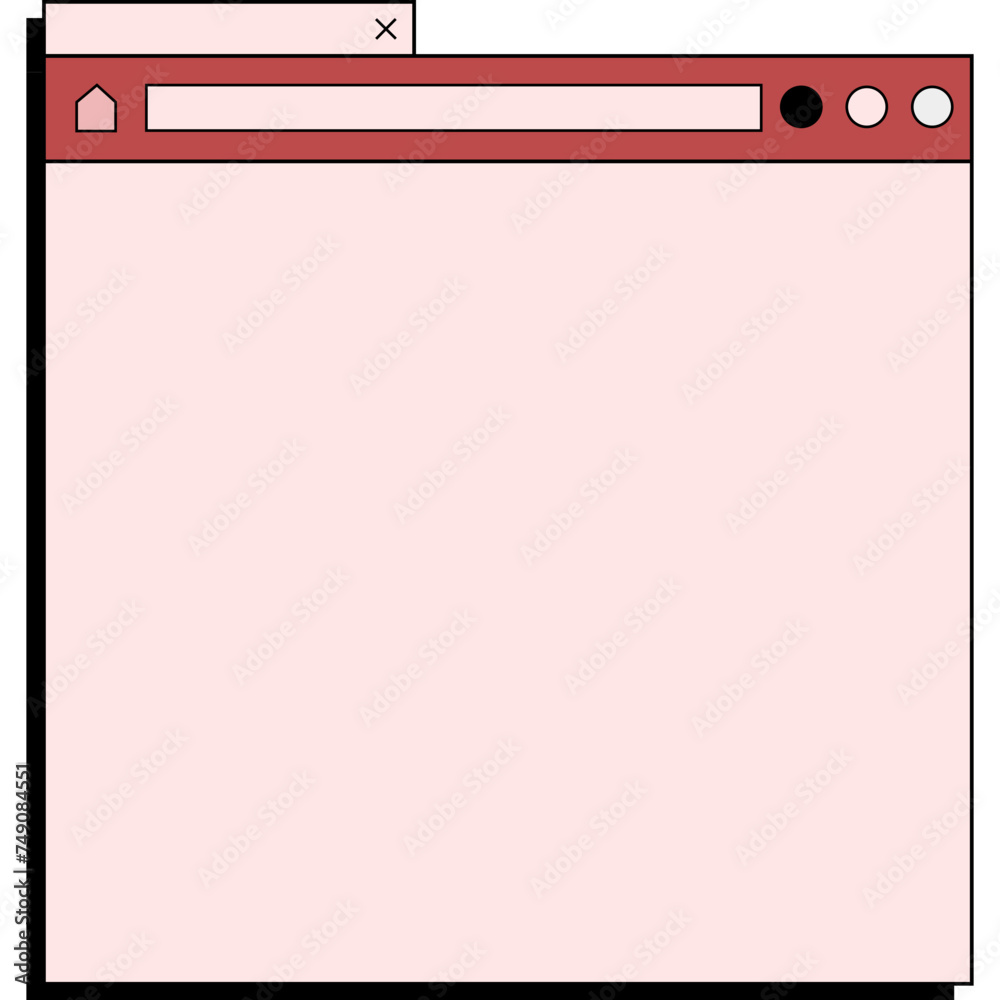User Interface Website Frame User Interface Website Frame