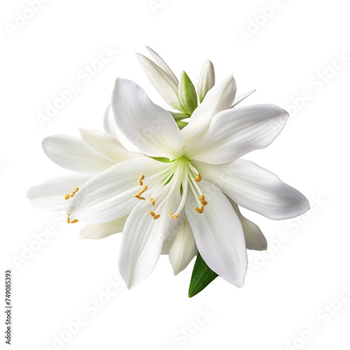Snowbell flower isolated on transparent background © Tohamina