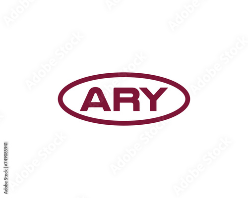 ARY Logo design vector template