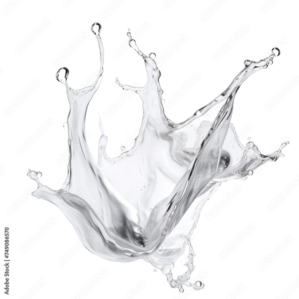 Soapy water isolated on transparent background Soapy water isolated on transparent background