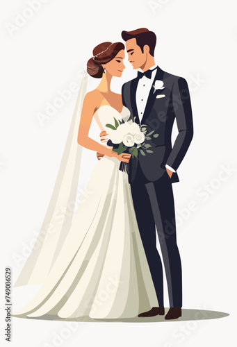 bride and groom