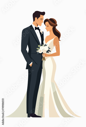 bride and groom