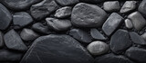 Black stone texture