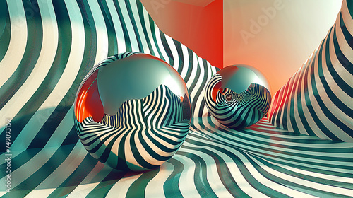 abstract background with stripes