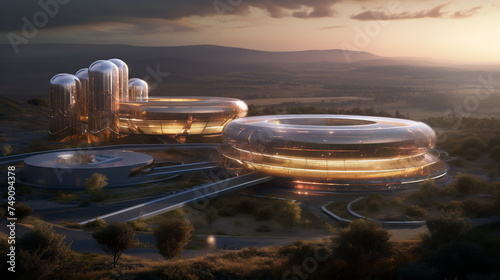 Future of Architecture, Green building, Eco-Friendly Habitat, human habitat on Mars