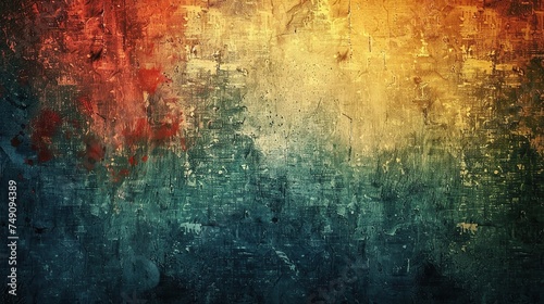 Grunge colorful background