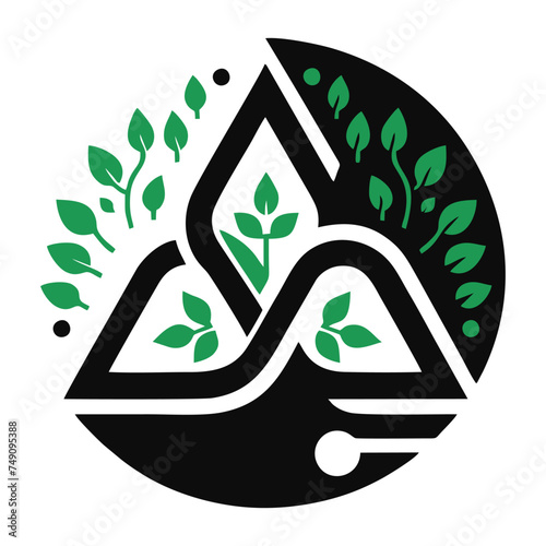 Logo for a company or observer going green