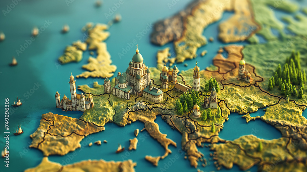 map of europe topography map of europe topography