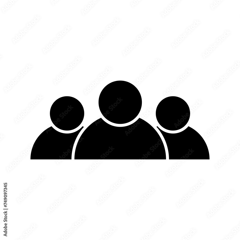 team vector glyph flat icon simple vector illustration on white background..eps team vector glyph flat icon simple vector illustration on white background..eps