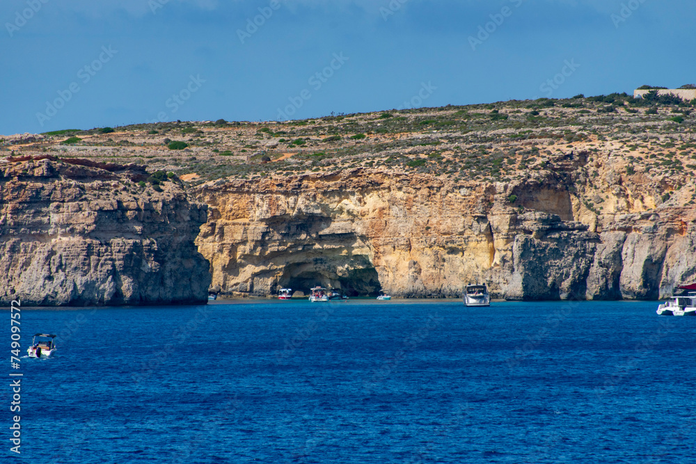 Limestone Cliffs of Comino - Malta