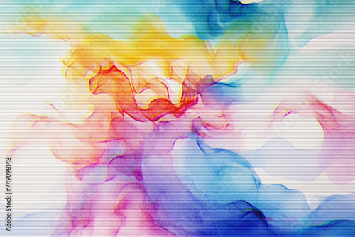flowing abstract watercolor background
