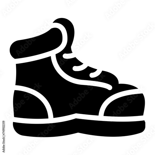 boots Solid icon