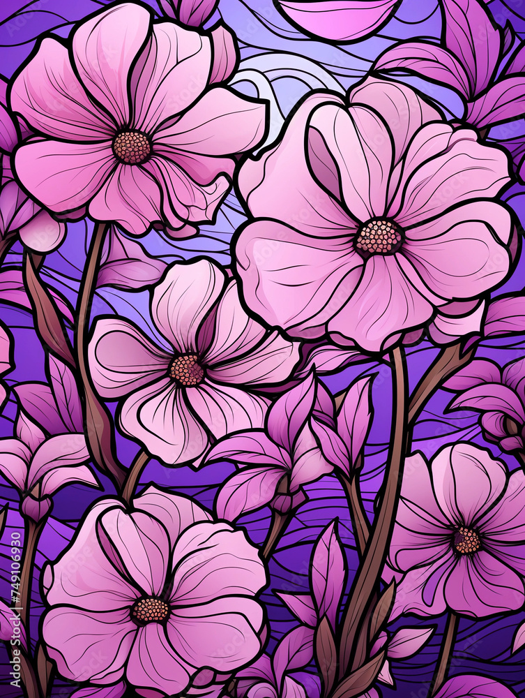 Floral Notebook KDP Covers,Canva KDP Notebook Template,KDP Cover Template, Planner & Journal Covers