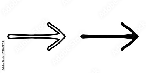 Right arrow icon vector. Next icon sign symbol vector. Move forward vector icon illustration isolated on white background