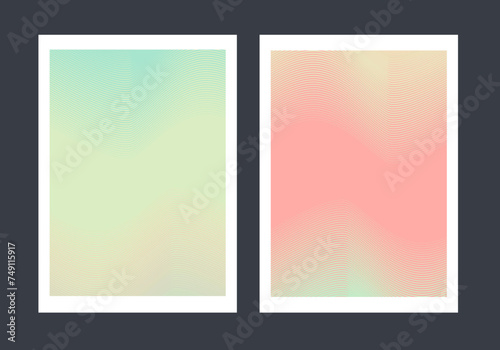 Abstract line curve cover background template, line pattern background, ready to use.