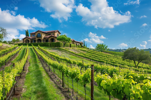 vineyard in region country