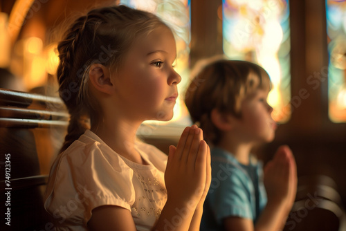 Children's prayed for faith.