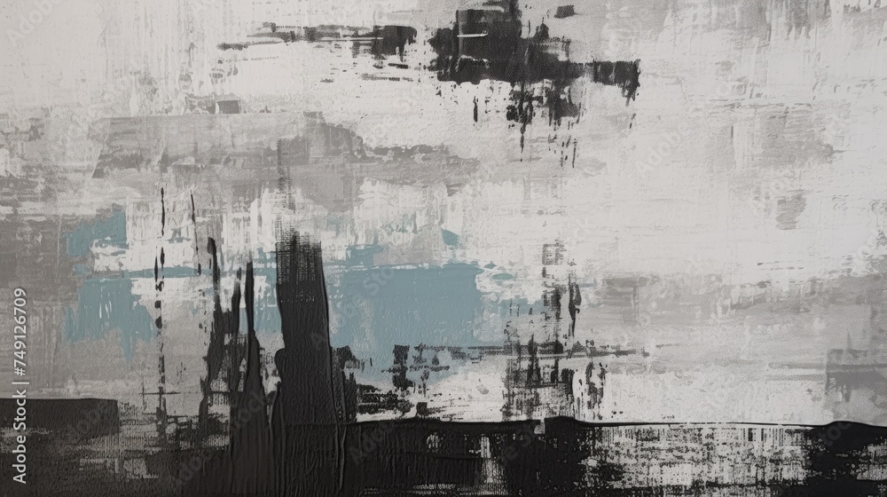 abstract grunge old vintage paint textures on wall, ai