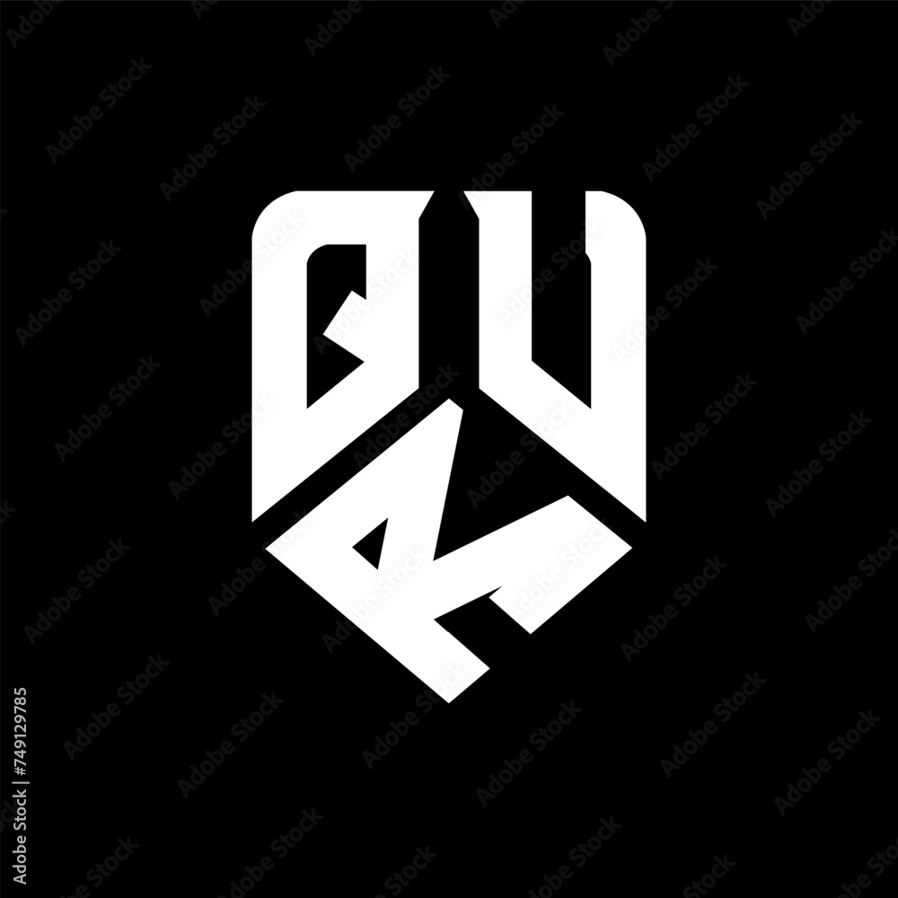 QRU letter logo design on black background. QRU creative initials letter logo concept. QRU letter design.
QRU letter logo design on black background. QRU creative initials letter logo concept. QRU letter design.