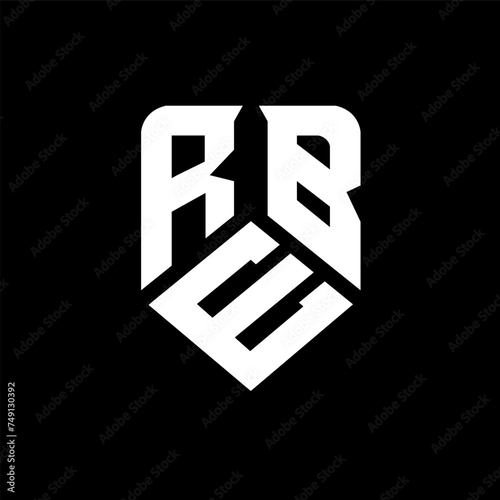 REB letter logo design on black background. REB creative initials letter logo concept. REB letter design.
REB letter logo design on black background. REB creative initials letter logo concept. REB letter design.