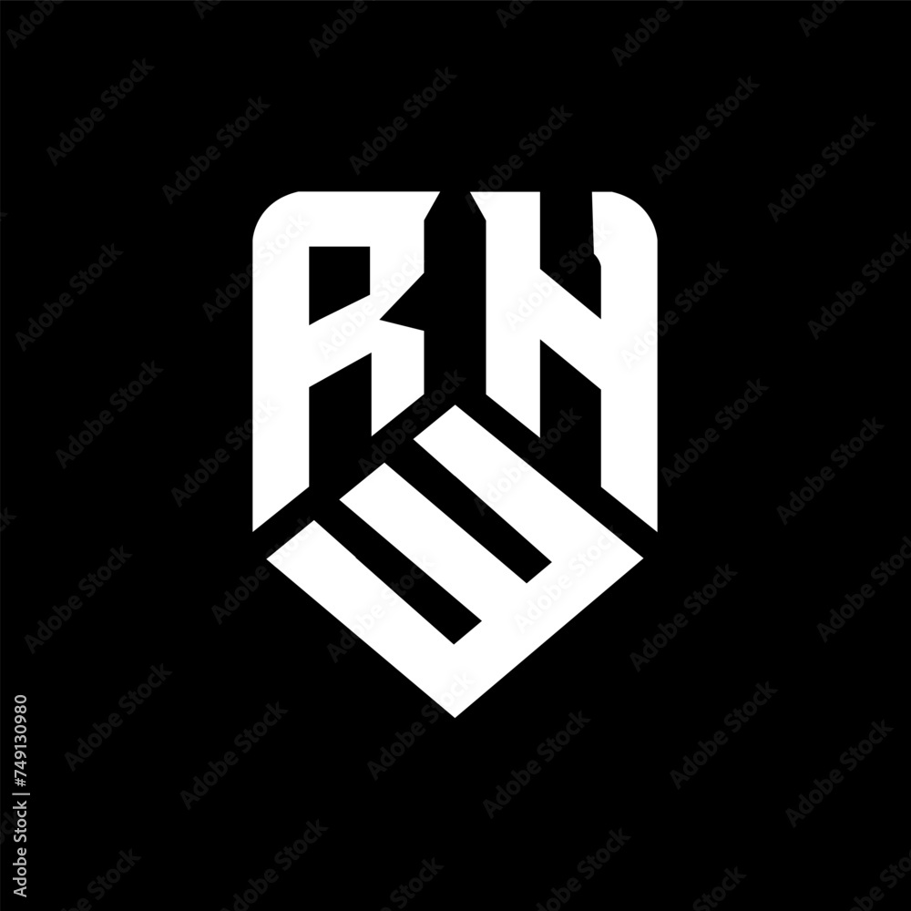 RWH letter logo design on black background. RWH creative initials letter logo concept. RWH letter design.
RWH letter logo design on black background. RWH creative initials letter logo concept. RWH letter design.