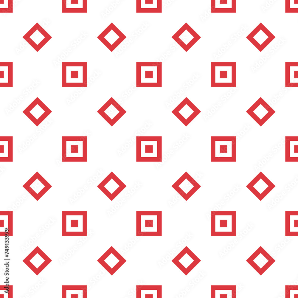 Squares Seamless Repeat Pattern Background