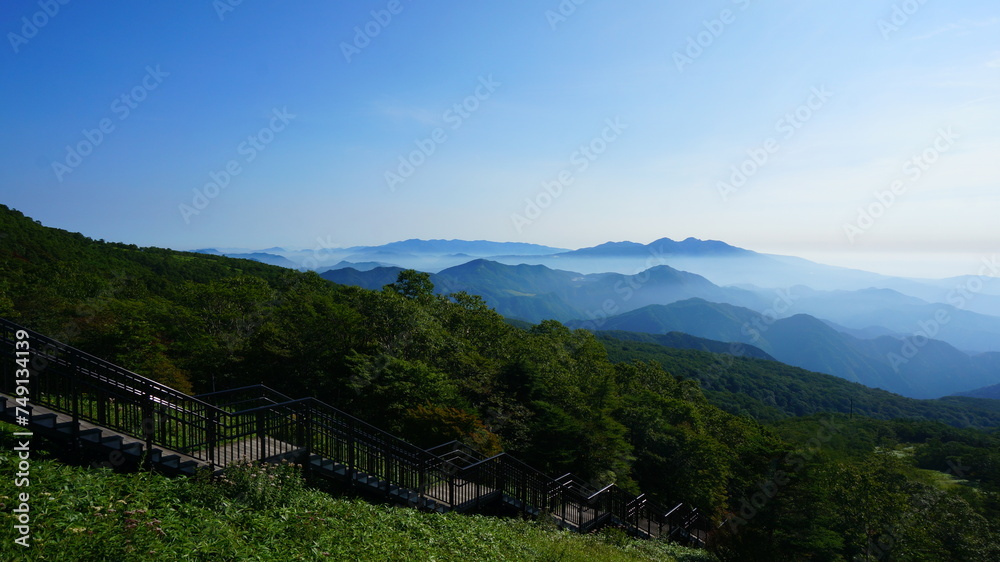 初夏の霧降高原 初夏の霧降高原